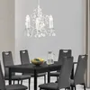 Lustre Luzern à trois flammes avec chaînette et cristaux Voir les images du produit 2