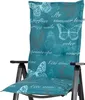 Auflage Hochlehner Bali 2388 blau/petrol Schmetterlinge Produktbild-Vorschau 2