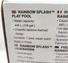 Piscine Bestway 51045 Rainbow Splash, pour enfants, Voir les images du produit 24