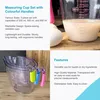 Intirilife 3er Pack Messbecher mit 200 ml, 400 ml und 900 Produktbild-Vorschau 5