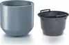 Prosperplast s.r.o. Doniczka z wkładem HEOS jasnoszara 29,8 Podgląd zdjęcia produktu 2