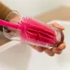 Kochblume Silikon Spülbürste rot Produktbild-Vorschau 3