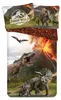 Jurassic World Dekbedovertrek Eruption 140 x 200 cm Katoen Productafbeelding-voorbeeld 2
