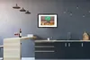 MuchoWow® Gerahmtes Poster Igel geht durch Zaun 60x40 cm - Produktbild-Vorschau 2