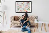 Bild - Bilderrahmen - 100 cm x 70 cm - MDF - Rahmen - Foto Produktbild-Vorschau 3