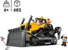 LEGO City Gelber Bulldozer Set – Spielzeugbaustelle, Bau- Produktbild-Vorschau 3