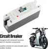 A circuit breaker is shown with descriptive text and an image of a motorcycle. Náhľad obrázku produktu