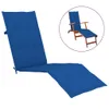 vidaXL Liegestuhl-Auflage Königsblau (75+105)x50x4 cm Produktbild-Vorschau 10