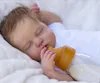 48 cm bébé nouveau-né, renaissant, Loulou, dormant, peau 3D Voir les images du produit 1