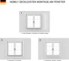 1,95 Meter | PVC Deckleiste 30mm | Farbe = Weiss | Produktbild-Vorschau 4