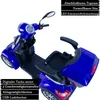 ECO ENGEL 510 Blau, 25 km/h E-Scooter Senioren Roller Produktbild-Vorschau 5