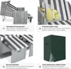 Plážové lehátko s polštářem, nastavitelné, včetně Náhled obrázku produktu 7