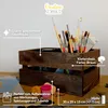 Creative Deco 3 x Holzkiste Wenge | 30 x 20 x 15 cm | Produktbild-Vorschau 4