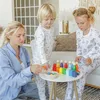 Ulanik Montessori Jouets en bois Poupées arc-en-ciel à Voir les images du produit 2