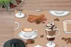 MuchoWow® Schreibtischunterlage Muster - Kaffee - Produktbild-Vorschau 2