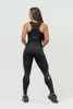 Nebbia Compression Top INTENSE Ultra Black/Gold S Fitness Produktbild-Vorschau 3