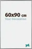 A product image with text overlay indicating size and a slogan, and a brand logo. Produktbild-Vorschau