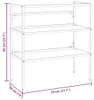 vidaXL Rám umývadla do kúpeľne čierny 79x38x83 cm železo Náhľad obrázku produktu 6