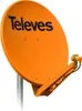 TELEVES 85 x 95 cm ''QSD'' - Alu-Reflektor orange QSD85-O Produktbild-Vorschau 1