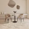 Stół okrągły ST60M Ø 80cm kaszmir/ czarny Podgląd zdjęcia produktu 3