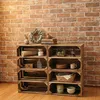 Cassa in legno fiammato 40x30x25 cm - Cassa per frutta Anteprima dell’immagine prodotto 5