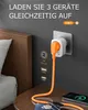 TESSAN 2er Pack USA Adapter Steckdose 3 in 1 Reiseadapter Produktbild-Vorschau 4