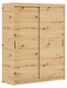 Masseno Schiebetürenschrank TELA 120/205/60cm 2-türig Eiche Produktbild-Vorschau 2