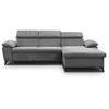 MODERNE UNIVERSAL ECKSOFA COLIN MIT SCHLAFFUNKTION (Dark Produktbild-Vorschau 3