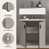 Waschbeckenunterschrank Mone | Kaschmir Produktbild-Vorschau 8