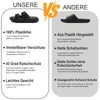 Cozislides Badeschuhe Damen Badeschlappen Herren Cloudyzz Produktbild-Vorschau 6