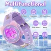 Kinder Digitaluhren,7 Farben LED-Licht Sport Armbanduhr Produktbild-Vorschau 3