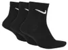 Nike EVERYDAY LIGHTWEIGHT QUARTER (3 PAIA) NERO L Anteprima dell’immagine prodotto 8