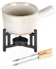 Súprava na syrové fondue, porcelánový kastról, 2 vidličky Náhľad obrázku produktu 14