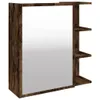 vidaXL Bad-Spiegelschrank Räuchereiche 62,5x20,5x64 cm Produktbild-Vorschau 1