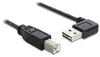 DELOCK Easy USB Kabel A 90° -> B St/St 2.00m schwarz Produktbild-Vorschau 6