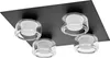 OSRAM ORBIS Flame Applique et plafonnier avec LED, noir, Voir les images du produit 2