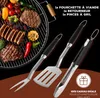 bremermann Couverts pour gril 3 pièces / pince, spatule, Voir les images du produit 6
