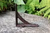Regalträger Gusseisen 10 cm, antikbraun mit Abriebstellen, Produktbild-Vorschau 1