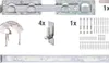 Alberts 216535 Gamma di accessori, per cancelli doppi di Anteprima dell’immagine prodotto 3