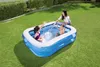 Bestway Schwimmbecken Rechteckig 211x132x46 cm Blau Produktbild-Vorschau 18
