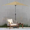 Angel Living 250cm Halbrund Sonnenschirm, Produktbild-Vorschau 4