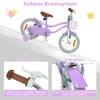 Bicicletta per bambini COSTWAY con cestino, campanello, Anteprima dell’immagine prodotto 8