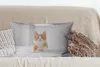 MuchoWow® Zierkissen Sofakissen Wohnzimmer Dekokissen 60x40 Produktbild-Vorschau 4
