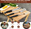 set di posate da barbecue bremermann, 3 pezzi / Pinze, Anteprima dell’immagine prodotto 2