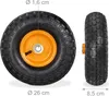 Zestaw 4 kół do wózków ręcznych Relaxdays, rozmiar 4.10 Podgląd zdjęcia produktu 4