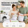 Set van 10 waszakken - Wasmandjes in 3 verschillende maten, Productafbeelding-voorbeeld 5