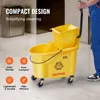 VEVOR Seau d'essuyage avec essoreuse, 35 Qt. Seau Voir les images du produit 5