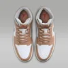 Nike Jordan 1 Mid "Rattan White College Grey" Grau, Größe: Produktbild-Vorschau 4