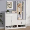 MODFU Vestiaire d’Entrée Complet - Meuble avec 4 Portes, 1 Voir les images du produit 3