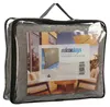 Markiza Relaxdays, 3x3 m, HDPE, oddychająca, markiza Podgląd zdjęcia produktu 9